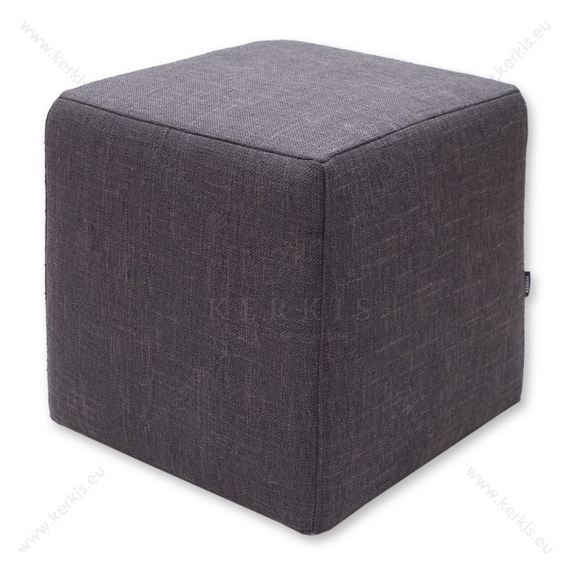 Σκαμπό κύβος Γκρι σκούρο - Norma