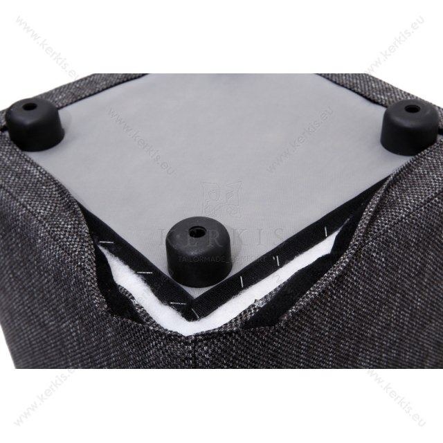 Αφαιρούμενα καλύμματα σε όλους τους κύβους με ύφασμα