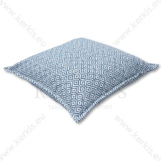 Μαξιλάρα δαπέδου ρόμβος μπλε Μαξιλάρα δαπέδου ρόμβος μπλε