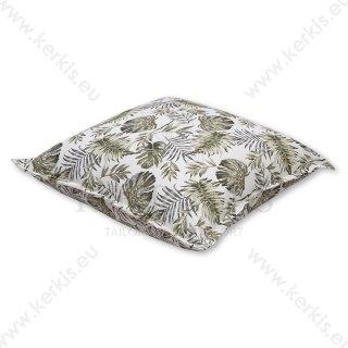 Μαξιλάρα δαπέδου "Λυδία" πράσινη floral Μαξιλάρα δαπέδου "Λυδία" πράσινη floral