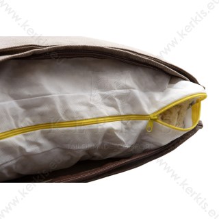 Η εσωτερική θήκη της μαξιλάρας δαπέδου διαθέτει φερμουάρ, για ανανέωση του εσωτερικού υλικού αν χρειαστεί! Η εσωτερική θήκη της μαξιλάρας δαπέδου διαθέτει φερμουάρ, για ανανέωση του εσωτερικού υλικού αν χρειαστεί!