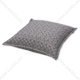 Μαξιλάρα δαπέδου ρόμβος Μαύρος Μαξιλάρα δαπέδου ρόμβος Μαύρος