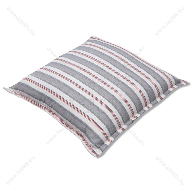 Μαξιλάρα δαπέδου φάκελος με σχέδια Ριγέ Γκρι Μαξιλάρα δαπέδου φάκελος με σχέδια Ριγέ Γκρι