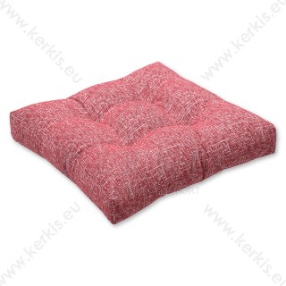 Μαξιλάρι δαπέδου με διακοσμητικά κουμπιά Κόκκινο - ROM Μαξιλάρι δαπέδου με διακοσμητικά κουμπιά Κόκκινο - ROM