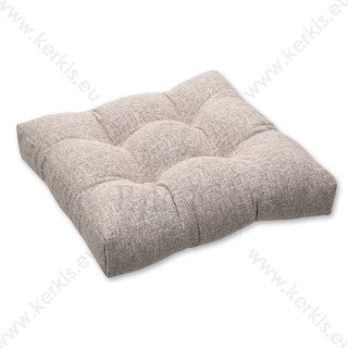 Μαξιλάρι δαπέδου με διακοσμητικά κουμπιά Μπεζ - ROM Μαξιλάρι δαπέδου με διακοσμητικά κουμπιά Μπεζ - ROM