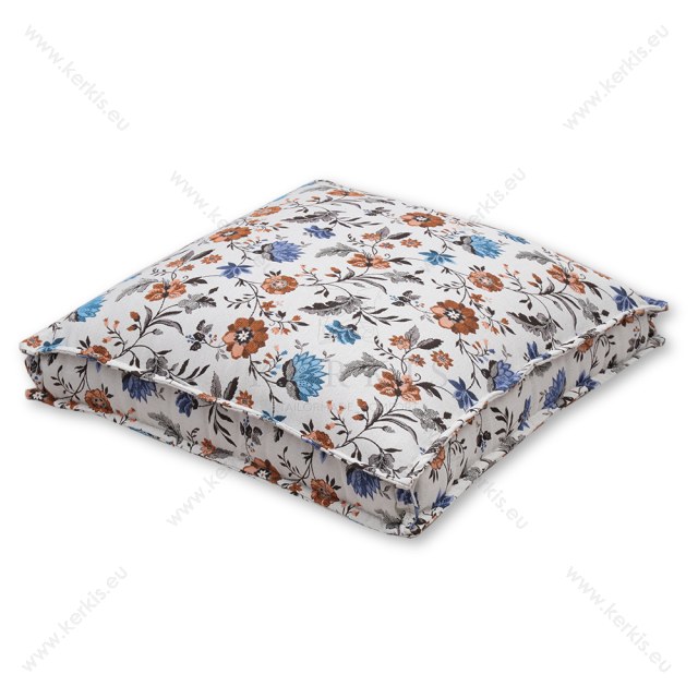 Μαξιλάρα δαπέδου πολύχρωμα λουλούδια Μαξιλάρα δαπέδου πολύχρωμα λουλούδια