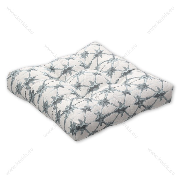 Μαξιλάρι δαπέδου Βεραμάν splash με διακοσμητικά κουμπιά