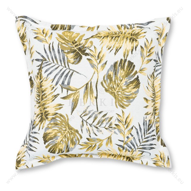 Μαξιλάρι καναπέ διακοσμητικό Κίτρινο floral Μαξιλάρι καναπέ διακοσμητικό Κίτρινο floral