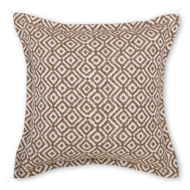 Μαξιλάρι καναπέ διακοσμητικό Καφέ ρόμβος Μαξιλάρι καναπέ διακοσμητικό Καφέ ρόμβος