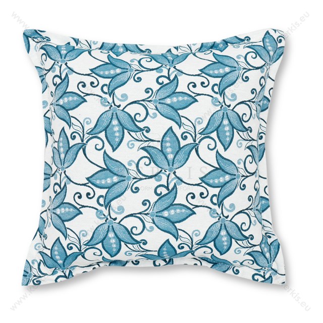 Μαξιλάρι καναπέ διακοσμητικό Μπλε τουλίπα Μαξιλάρι καναπέ διακοσμητικό Μπλε τουλίπα