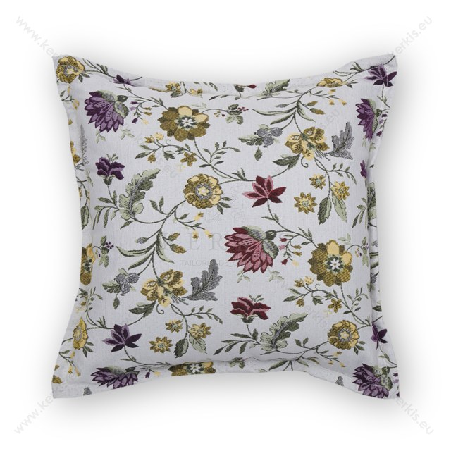 Μαξιλάρι καναπέ διακοσμητικό λουλούδια κίτρινα Μαξιλάρι καναπέ διακοσμητικό λουλούδια κίτρινα