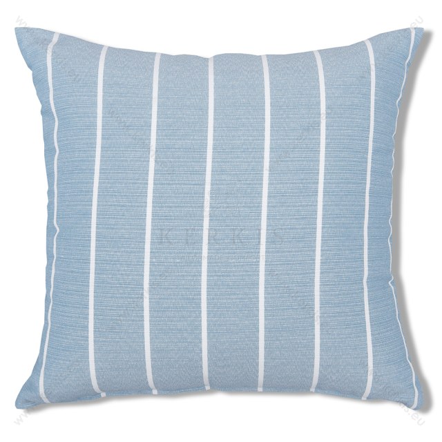 Μαξιλάρι διακοσμητικό με ρίγες Γαλάζιο
