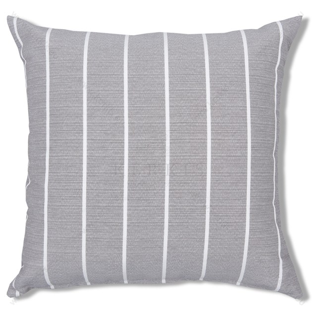 Μαξιλάρι διακοσμητικό με ρίγες Γκρι Μαξιλάρι διακοσμητικό με ρίγες Γκρι