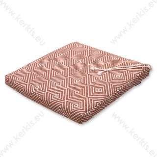 Μαξιλάρι καρέκλας Κεραμιδί ρόμβος - Norma Μαξιλάρι καρέκλας Κεραμιδί ρόμβος - Norma