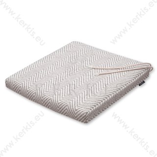 Μαξιλάρι καρέκλας Μπεζ Ζικ Ζακ - Norma Μαξιλάρι καρέκλας Μπεζ Ζικ Ζακ - Norma