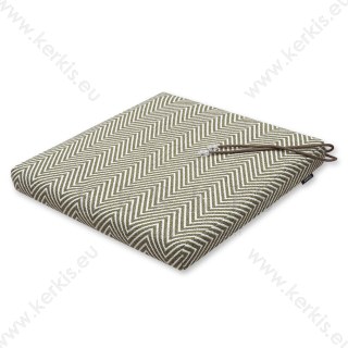 Μαξιλάρι καρέκλας Πράσινο Ζικ Ζακ - Norma Μαξιλάρι καρέκλας Πράσινο Ζικ Ζακ - Norma