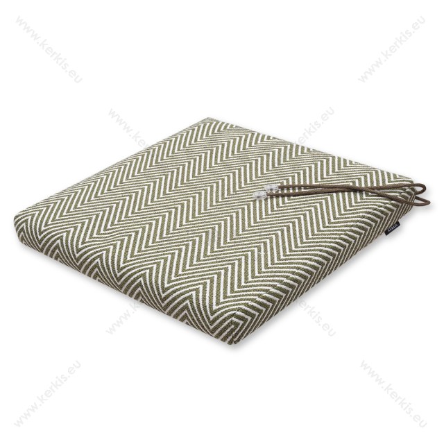 Μαξιλάρι καρέκλας Πράσινο Ζικ Ζακ - Norma Μαξιλάρι καρέκλας Πράσινο Ζικ Ζακ - Norma