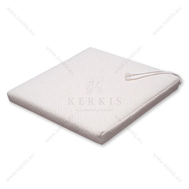 Μαξιλάρι καρέκλας Άσπρο Ζικ Ζακ - Norma Μαξιλάρι καρέκλας Άσπρο Ζικ Ζακ - Norma