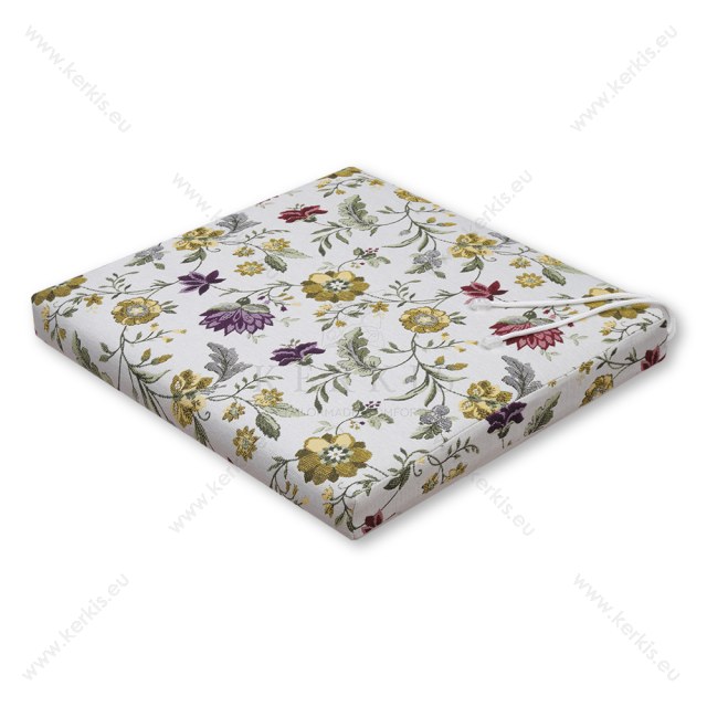 Μαξιλάρι καρέκλας Φλοράλ χρωματιστό Μαξιλάρι καρέκλας Φλοράλ χρωματιστό