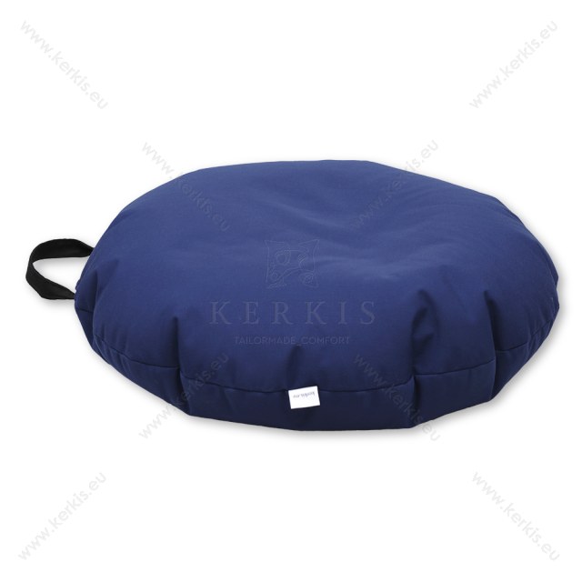 Πουφ Βότσαλο σε χρώμα μπλε σκούρο Πουφ Βότσαλο σε χρώμα μπλε σκούρο