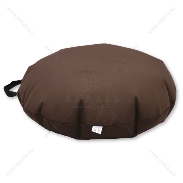 Πουφ Βότσαλο σε χρώμα Καφέ Πουφ Βότσαλο σε χρώμα Καφέ