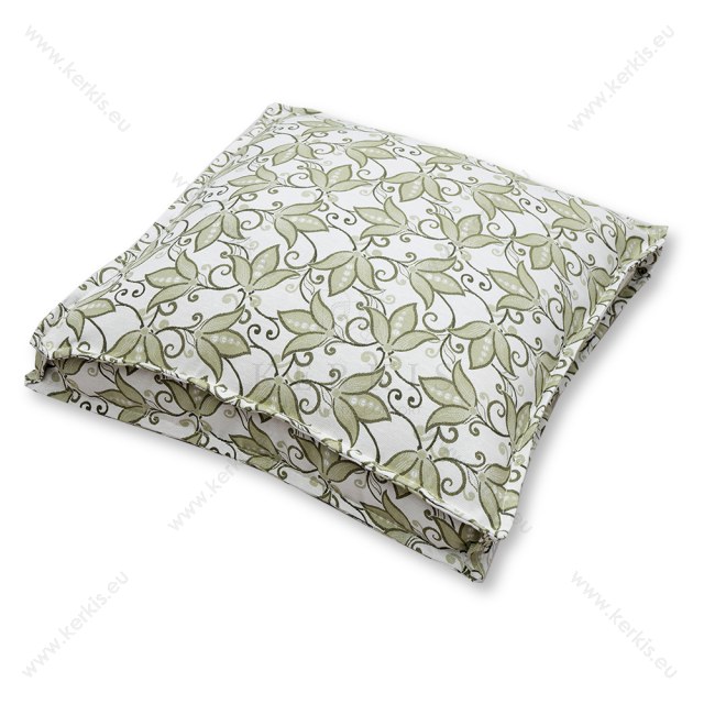 Μαξιλάρα δαπέδου "Κλειώ" πράσινη τουλίπα Μαξιλάρα δαπέδου "Κλειώ" πράσινη τουλίπα