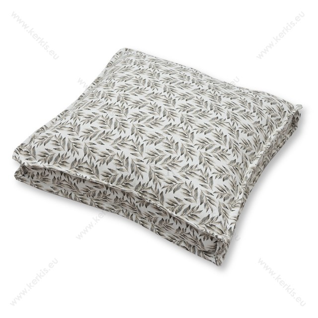 Μαξιλάρα δαπέδου "Κλειώ" Μπεζ φύλλα ελιάς Μαξιλάρα δαπέδου "Κλειώ" Μπεζ φύλλα ελιάς