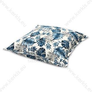 Μαξιλάρα δαπέδου "Λυδία" μπλε floral Μαξιλάρα δαπέδου "Λυδία" μπλε floral