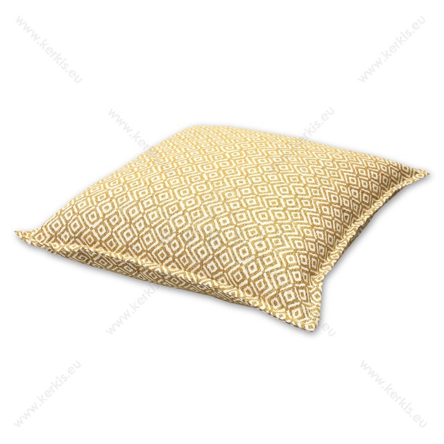 Μαξιλάρα δαπέδου κίτρινη ρόμβος Μαξιλάρα δαπέδου κίτρινη ρόμβος