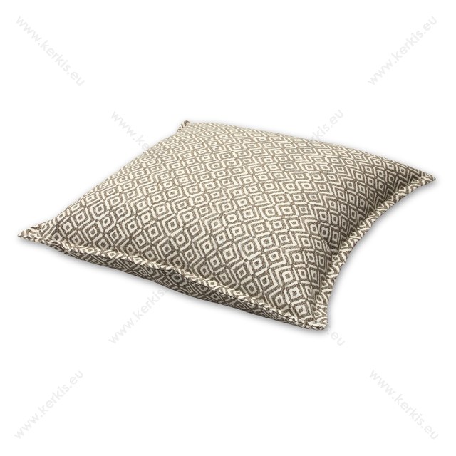 Μαξιλάρα δαπέδου σε χρώμα μπεζ ρόμβος