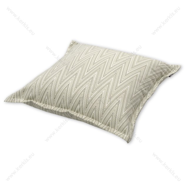 Μαξιλάρα δαπέδου "Λυδία" πράσινες γραμμές Μαξιλάρα δαπέδου "Λυδία" πράσινες γραμμές