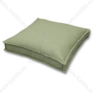 Μαξιλάρα δαπέδου Πράσινη Olive με διακοσμητική ραφή   Μαξιλάρα δαπέδου Πράσινη Olive με διακοσμητική ραφή