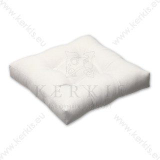 Μαξιλάρι δαπέδου Γκρι ανοιχτό με κουμπιά διακοσμητικά Μαξιλάρι δαπέδου Γκρι ανοιχτό με κουμπιά διακοσμητικά