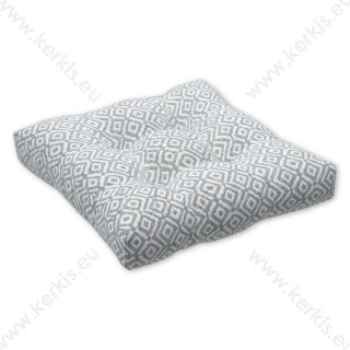 Μαξιλάρι δαπέδου βεραμάν ρόμβοι, με διακοσμητικά κουμπιά Μαξιλάρι δαπέδου βεραμάν ρόμβοι, με διακοσμητικά κουμπιά
