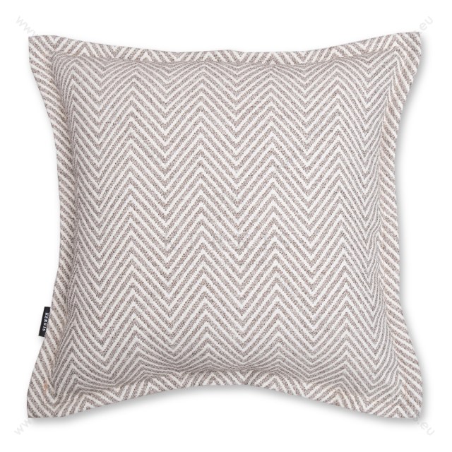 Μαξιλάρι καναπέ διακοσμητικό Norma ζικ ζακ - μπεζ Μαξιλάρι καναπέ διακοσμητικό Norma ζικ ζακ - μπεζ