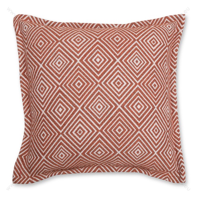 Μαξιλάρι καναπέ διακοσμητικό Norma ρόμβος - Κεραμιδί Μαξιλάρι καναπέ διακοσμητικό Norma ρόμβος - Κεραμιδί