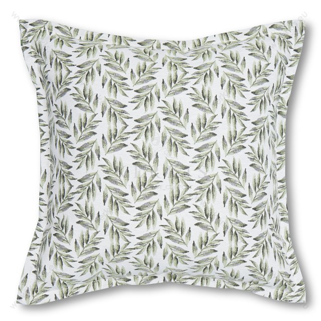 Μαξιλάρι καναπέ διακοσμητικό Φύλλο Ελιάς Πράσινο  Μαξιλάρι καναπέ διακοσμητικό Φύλλο Ελιάς Πράσινο