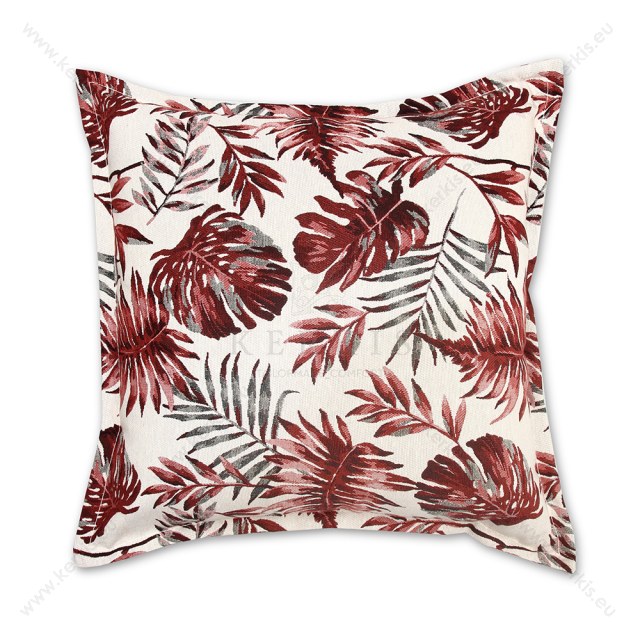 Μαξιλάρι καναπέ διακοσμητικό Κόκκινο floral Μαξιλάρι καναπέ διακοσμητικό Κόκκινο floral