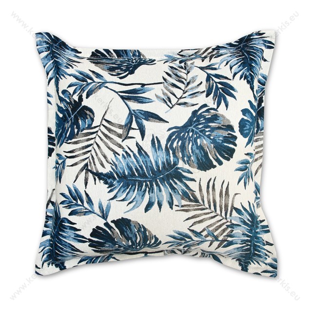 Μαξιλάρι καναπέ διακοσμητικό Μπλε floral Μαξιλάρι καναπέ διακοσμητικό Μπλε floral