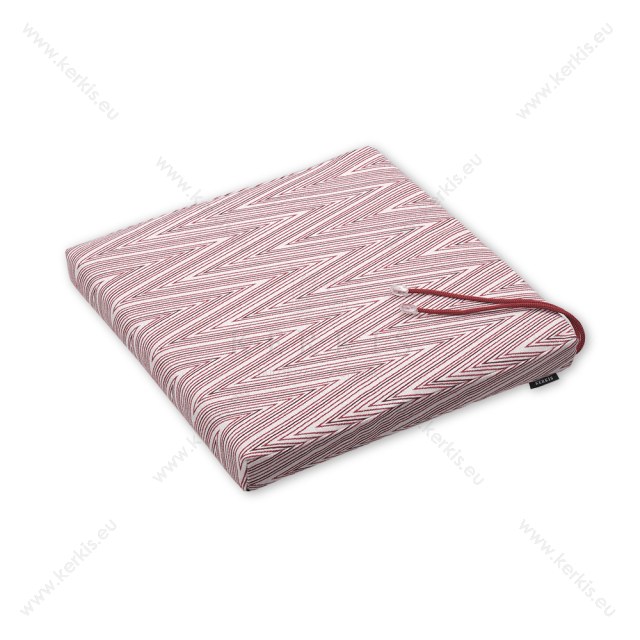 Μαξιλάρι καρέκλας κόκκινες γραμμές Μαξιλάρι καρέκλας κόκκινες γραμμές