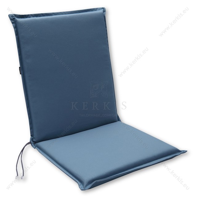 Μαξιλάρι κήπου με πλάτη σε χρώμα Μπλε Jean Μαξιλάρι κήπου με πλάτη σε χρώμα Μπλε Jean