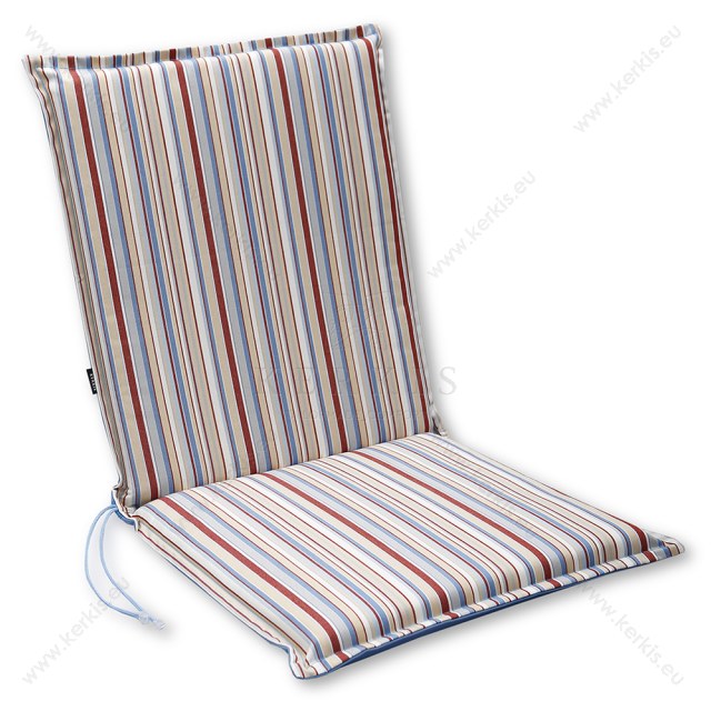 Μαξιλάρι κήπου με πλάτη σε χρώμα Μπεζ με ρίγες Μαξιλάρι κήπου με πλάτη σε χρώμα Μπεζ με ρίγες