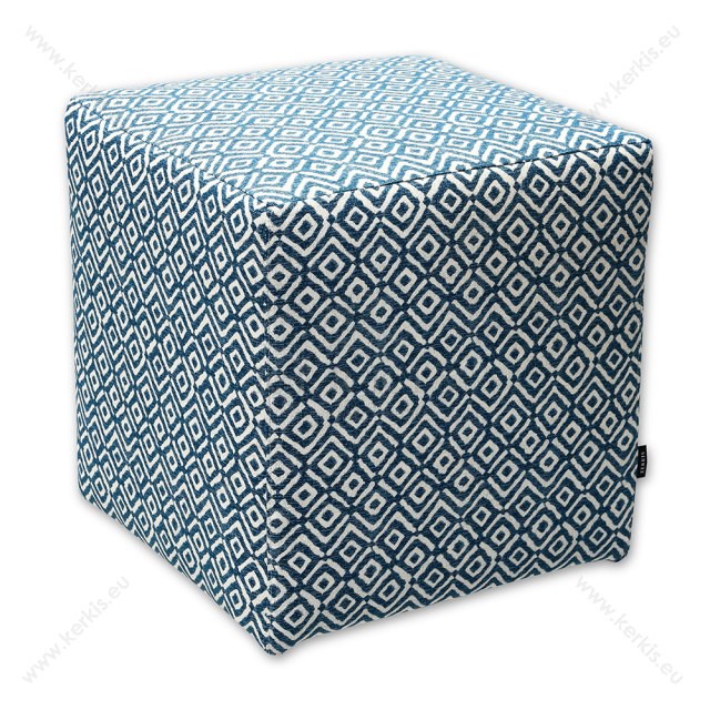 Σκαμπό κύβος μπλε ρόμβος Σκαμπό κύβος μπλε ρόμβος
