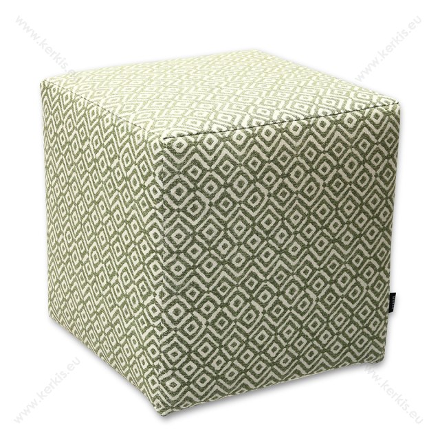 Σκαμπό κύβος πράσινος ρόμβος Σκαμπό κύβος πράσινος ρόμβος