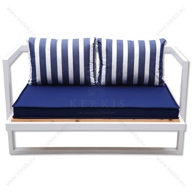 Μαξιλάρια καναπέ με διακοσμητικό περιμετρικά σουπλά