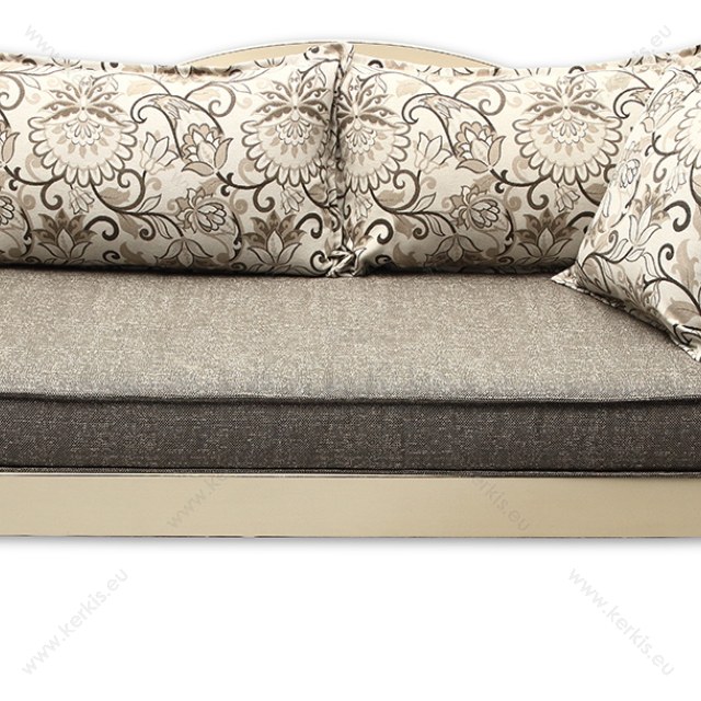 Πλάτες για καναπέ - πάγκο και διακοσμητικό μαξιλάρι, για εσωτερικούς χώρους με floral σχέδια.