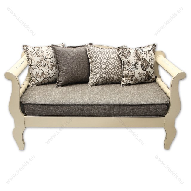 Μαξιλάρια καναπέ - πάγκου με το ύφασμα LUK1 για εσωτερικούς χώρους.