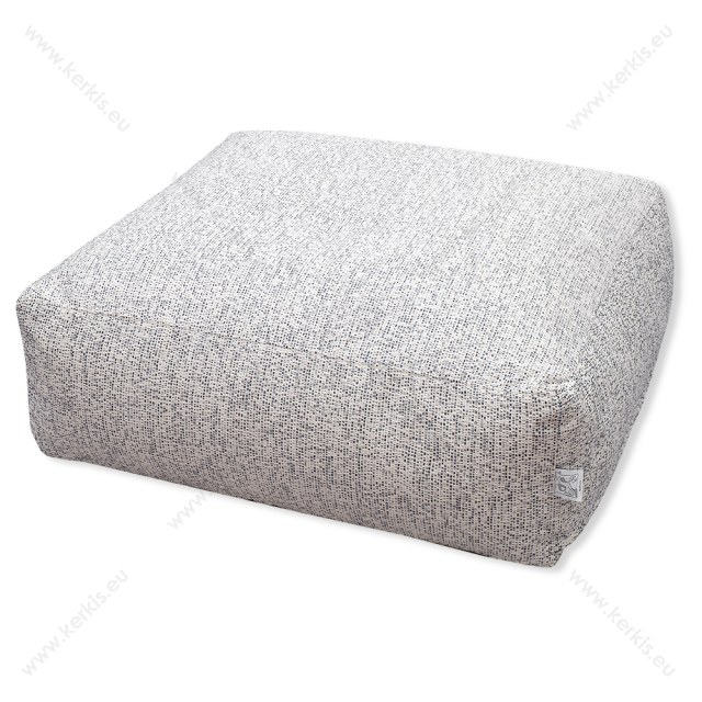 Πουφ Δαπέδου Φαίδρα με αφαιρούμενο κάλυμμα σε Μπλε απόχρωση