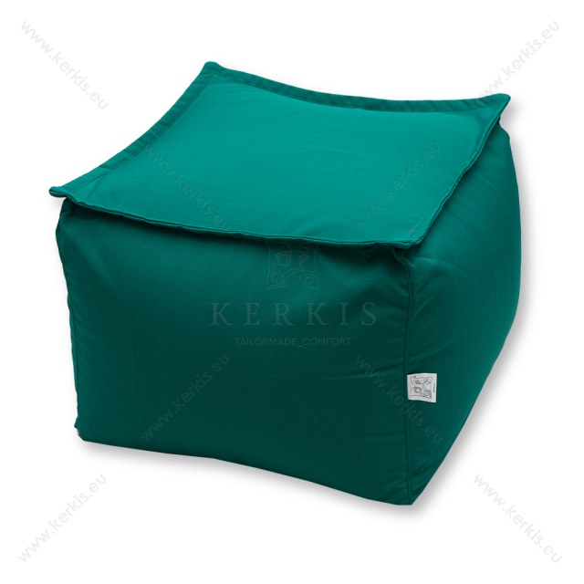Πουφ "Δίας" κατασκευασμένο από την Kerkis Tailormade Comfort, με προδιαγραφές κατάλληλες για πισίνα, παραλία, κήπο ή άλλο εξωτερικό ή εσωτερικό χώρο, σε χρώμα πετρόλ. Πουφ "Δίας" κατασκευασμένο από την Kerkis Tailormade Comfort, με προδιαγραφές κατάλληλες για πισίνα, παραλία, κήπο ή άλλο εξωτερικό ή εσωτερικό χώρο, σε χρώμα πετρόλ.