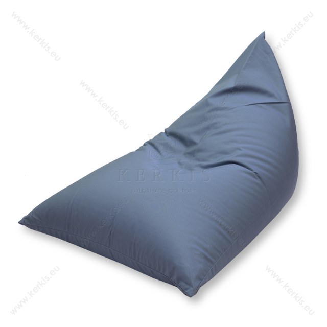 Πουφ "Ερμής" κατασκευασμένο από την Kerkis Tailormade Comfort  με ύφασμα σε χρώμα "μπλε τζιν", κατάλληλο για παραλία, πισίνα, κήπο ή οποιοδήποτε εσωτερικό χώρο Πουφ "Ερμής" κατασκευασμένο από την Kerkis Tailormade Comfort  με ύφασμα σε χρώμα "μπλε τζιν", κατάλληλο για παραλία, πισίνα, κήπο ή οποιοδήποτε εσωτερικό χώρο